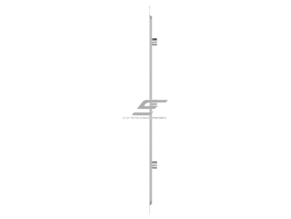Ventiliacijos grotelės | vėdinimo sistemoms | 168х242mm | blizgios sidabrinės spalvos | cinkuotas plienas   1