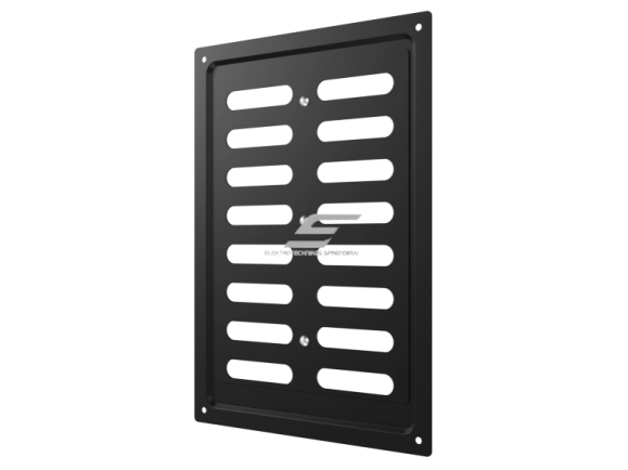 Ventiliacijos grotelės | vėdinimo sistemoms | 168х242mm | juodos spalvos | cinkuotas plienas 2 Ventiliacijos grotelės | vėdinimo sistemoms | 168х242mm | juodos spalvos | cinkuotas plienas 2