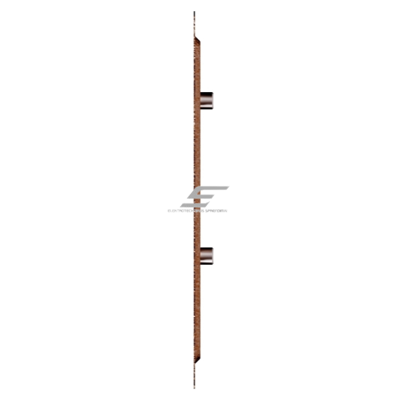 Kratka wentylacyjna | do systemów wentylacyjnych | 150×154 mm | kolor miedziany | stal ocynkowana 1
