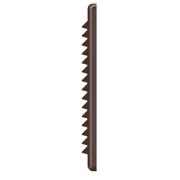 Ventilation grille | for ventilation systems | 150x150 mm | square | external | removable | brown | plastic 2 Ventilation grille | for ventilation systems | 150x150 mm | square | external | removable | brown | plastic 2