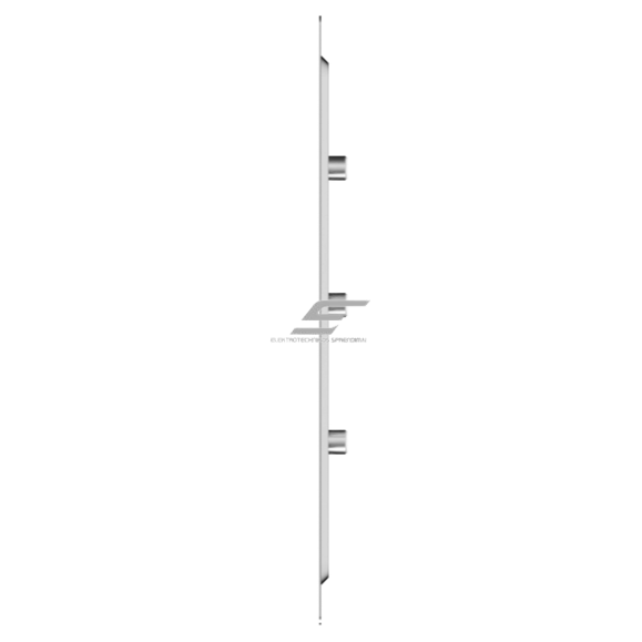 Ventilation grille | for ventilation systems | 200×200 mm | glossy silver color | galvanized steel 1 Ventilation grille | for ventilation systems | 200×200 mm | glossy silver color | galvanized steel 1