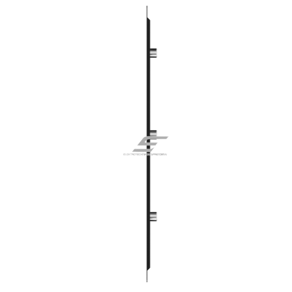 Ventilation grille | for ventilation systems | 168×242 mm | black color | galvanized steel 1 Ventilation grille | for ventilation systems | 168×242 mm | black color | galvanized steel 1