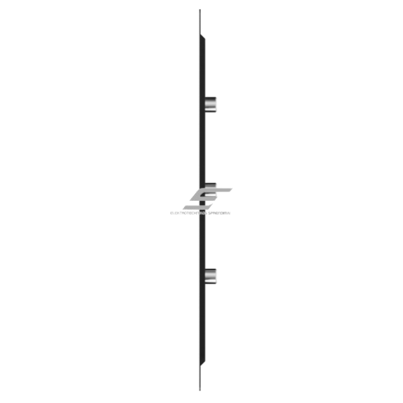 Kratka wentylacyjna | do systemów wentylacyjnych | 200×200 mm | kolor czarny | stal ocynkowana  1