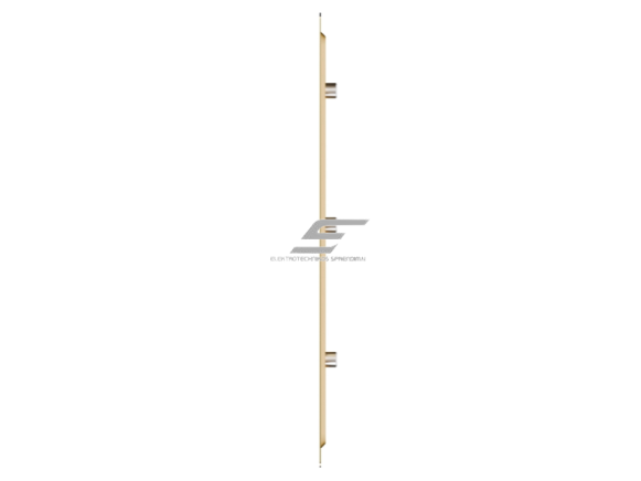 Ventiliacijos grotelės | vėdinimo sistemoms | 168х242mm | auksinės spalvos | cinkuotas plienas  1