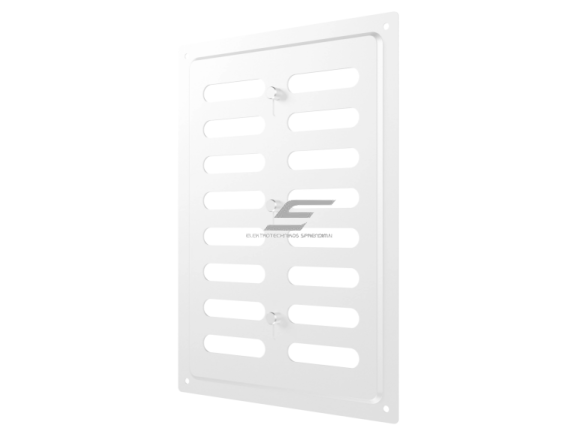 Ventiliacijos grotelės | vėdinimo sistemoms | 168х242mm | baltos spalvos | cinkuotas plienas Ventiliacijos grotelės | vėdinimo sistemoms | 168х242mm | baltos spalvos | cinkuotas plienas