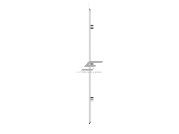 Ventiliacijos grotelės | vėdinimo sistemoms | 250х250mm | blizgios sidabrinės spalvos | cinkuotas plienas   1