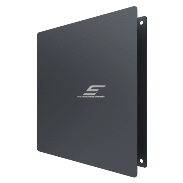 Ventilation grille | for ventilation systems | magnetic removal | 200×200 mm | grey color | painted steel