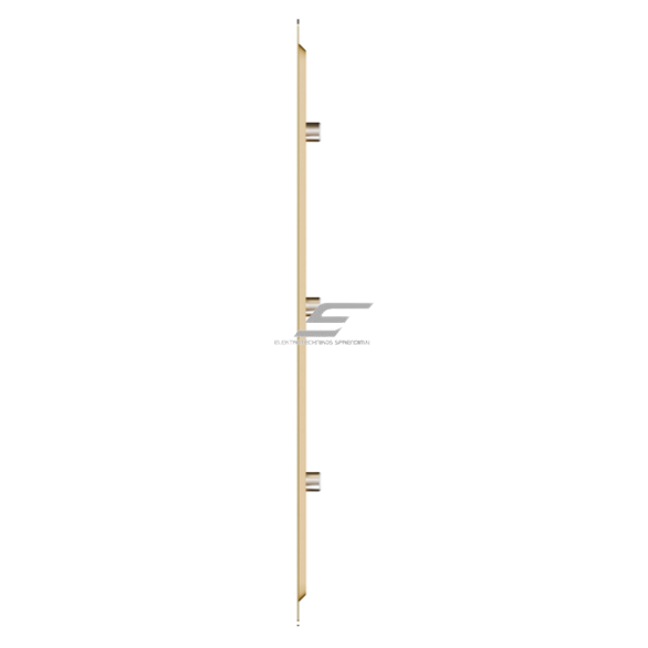 Kratka wentylacyjna | do systemów wentylacyjnych | 250×250 mm | kolor złoty | stal ocynkowana  1