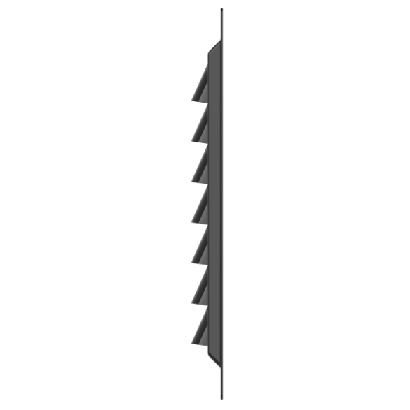 Ventilatsioonivõre | ventilatsioonisüsteemidele | võrguga | 150×150 mm | must värv | tsingitud teras 1