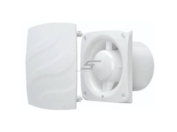 Ventiliatorius | D100 | 230V | 151x151x103mm | IP24 | plastikinis | baltos spalvos | WV100 3