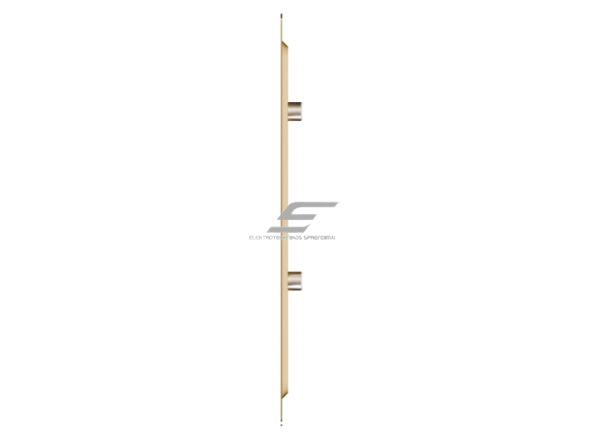 Ventiliacijos grotelės | vėdinimo sistemoms | 175х175mm | auksinės spalvos | cinkuotas plienas  1