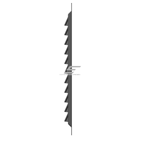 Kratka wentylacyjna | do systemów wentylacyjnych | z siatką | 200×200 mm | kolor czarny | stal ocynkowana 1 Kratka wentylacyjna | do systemów wentylacyjnych | z siatką | 200×200 mm | kolor czarny | stal ocynkowana 1