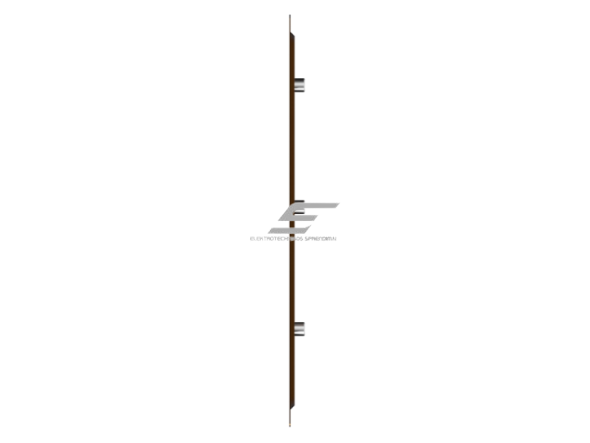 Ventiliacijos grotelės | vėdinimo sistemoms | 168х242mm | rudos spalvos | cinkuotas plienas 1 Ventiliacijos grotelės | vėdinimo sistemoms | 168х242mm | rudos spalvos | cinkuotas plienas 1