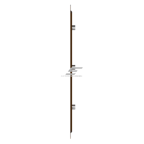 Ventilatsioonirest | ventilatsioonisüsteemidele | 168×242 mm | pruun värv | tsingitud teras 1 Ventilatsioonirest | ventilatsioonisüsteemidele | 168×242 mm | pruun värv | tsingitud teras 1