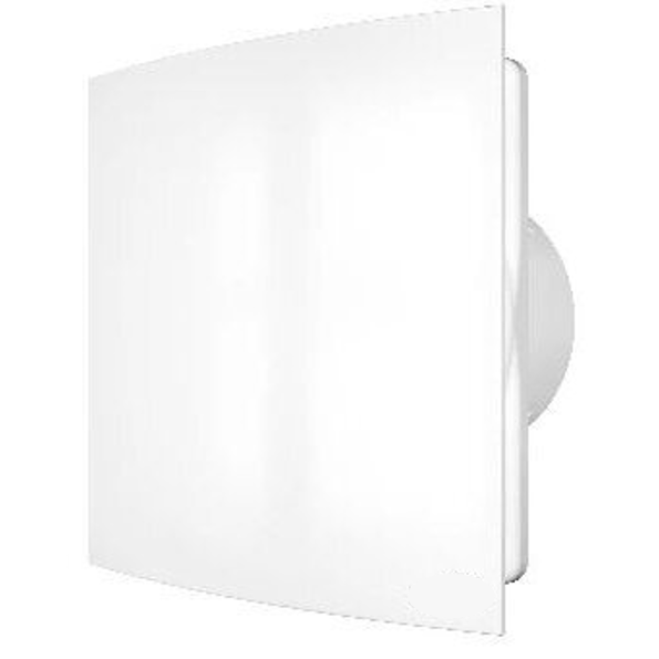 Fan with backdraft damper | D100 | 230V | 172x172x118mm | plastic | white | QDR4S Fan with backdraft damper | D100 | 230V | 172x172x118mm | plastic | white | QDR4S