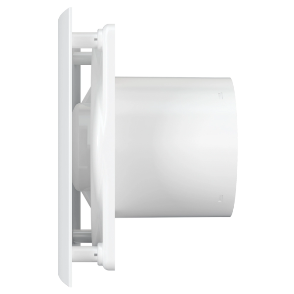 Wentylator z zaworem zwrotnym | przepustnicą | D98 | 220V | 172x172x118 mm | timer / czujnik wilgotności | plastikowy | biały | IP24 2