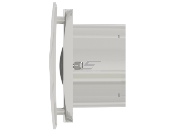 Ventiliatorius su atbuliniu vožtuvu | sklende | D120 | 220V | 181x181x102mm | plastikinis | pilkos spalvos | IP24 1