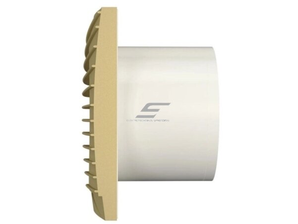 Ventiliatorius su atbuliniu vožtuvu | sklende | D125 | 230V | 175x175x117,5mm | IP24 | plastikinis | aukso/šampano spalvos | TY5SA 1 Ventiliatorius su atbuliniu vožtuvu | sklende | D125 | 230V | 175x175x117,5mm | IP24 | plastikinis | aukso/šampano spalvos | TY5SA 1