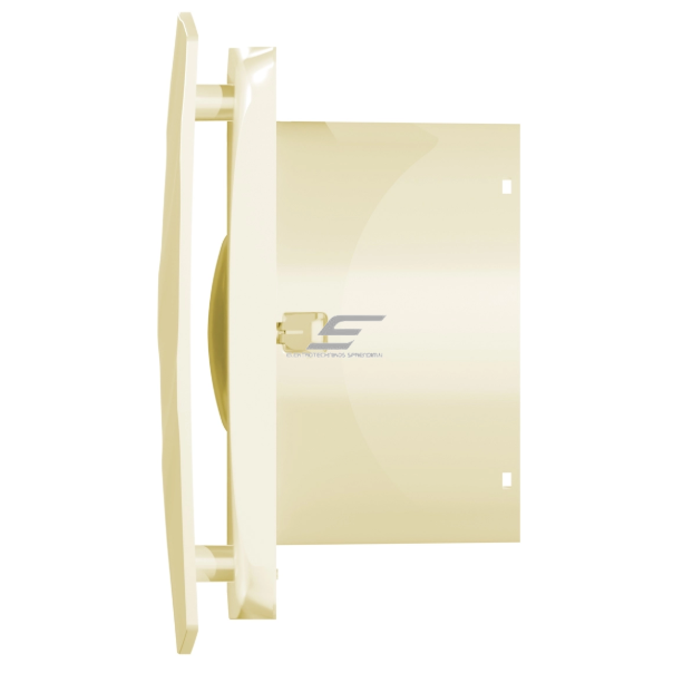 Fan with backdraft valve | flap | D120 | 220V | 181x181x102 mm | plastic | ivory color | IP24 1 Fan with backdraft valve | flap | D120 | 220V | 181x181x102 mm | plastic | ivory color | IP24 1