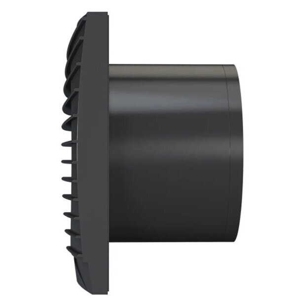 Ventilaator tagasihoidlikkuse klapiga | D125 | 230V | 175x175x117,5mm | IP24 | plastik | must värv | TY5SJ 1