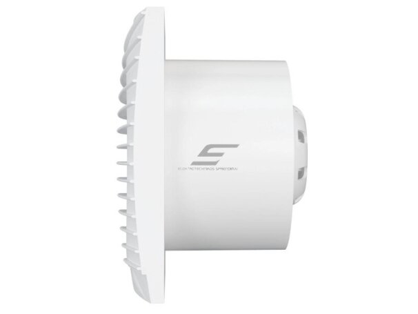 Ventiliatorius su atbuliniu vožtuvu | sklende | D150 | 230V | 205x205x145mm | IP24 | plastikinis | baltos spalvos | TY6S3 1