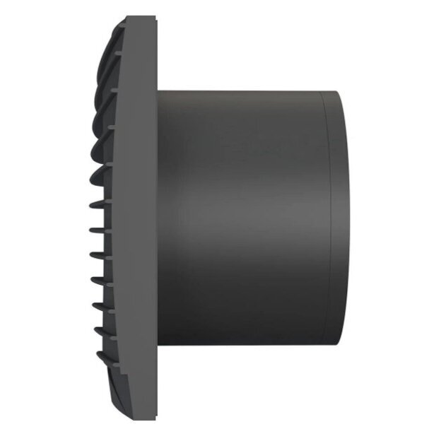 Fan with back-draught shutter | D125 | 230V | 175x175x117.5mm | IP24 | plastic | matte black color | TY5SMJ 1 Fan with back-draught shutter | D125 | 230V | 175x175x117.5mm | IP24 | plastic | matte black color | TY5SMJ 1