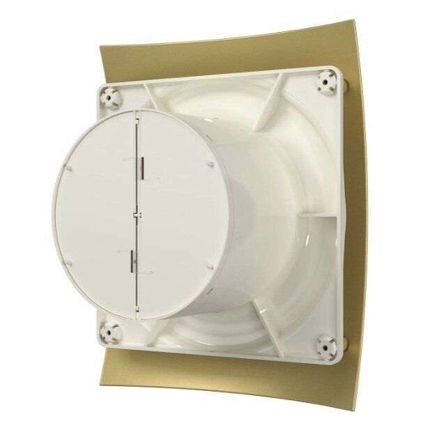 Ventilaator tagasivoolu klapiga | D125 | 230V | 237x190x137mm | IP24 | plastik | kuldne/sampanja värv | BR5SA 2 Ventilaator tagasivoolu klapiga | D125 | 230V | 237x190x137mm | IP24 | plastik | kuldne/sampanja värv | BR5SA 2