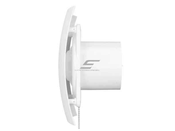 Ventiliatorius su atbuliniu vožtuvu | sklende | su virvele | D100 | 230V | 220x175x123mm | IP24 | plastikinis | baltos spalvos | BR4S2 1 Ventiliatorius su atbuliniu vožtuvu | sklende | su virvele | D100 | 230V | 220x175x123mm | IP24 | plastikinis | baltos spalvos | BR4S2 1