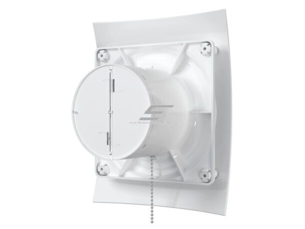Ventiliatorius su atbuliniu vožtuvu | sklende | su virvele | D100 | 230V | 220x175x123mm | IP24 | plastikinis | baltos spalvos | BR4S2 2 Ventiliatorius su atbuliniu vožtuvu | sklende | su virvele | D100 | 230V | 220x175x123mm | IP24 | plastikinis | baltos spalvos | BR4S2 2