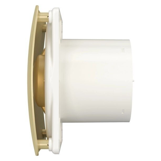 Ventilators ar atpakaļgaita aizbīdni | D125 | 230V | 200x200x123mm | IP24 | plastmasa | zelta/šampanieša krāsa | OIR5SA 1