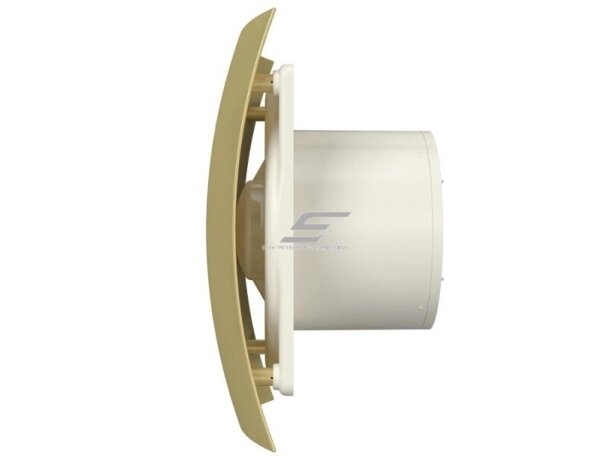 Ventiliatorius su atbuliniu vožtuvu | sklende | D125 | 230V | 237x190x137mm | IP24 | plastikinis | aukso/šampano spalvos | BR5SA 1 Ventiliatorius su atbuliniu vožtuvu | sklende | D125 | 230V | 237x190x137mm | IP24 | plastikinis | aukso/šampano spalvos | BR5SA 1