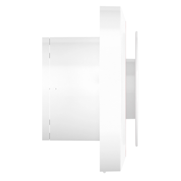 Ventilaator tagasilöögiklapiga | D100 | kahe töörežiimiga | 159x159x90 mm | taimeri / niiskuse sensor | plastist | valge värv | IP24 2 Ventilaator tagasilöögiklapiga | D100 | kahe töörežiimiga | 159x159x90 mm | taimeri / niiskuse sensor | plastist | valge värv | IP24 2
