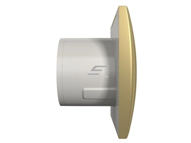 Ventiliatorius su atbuliniu vožtuvu | sklende | D100 | 230V | 155x155x101mm | IP24 | plastikinis | aukso/šampano spalvos | AU4SA 1 Ventiliatorius su atbuliniu vožtuvu | sklende | D100 | 230V | 155x155x101mm | IP24 | plastikinis | aukso/šampano spalvos | AU4SA 1