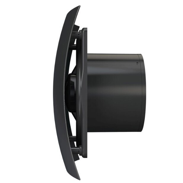 Ventilators ar atpakaļgaitas vārstu | D125 | 230V | 237x190x137mm | IP24 | plastmasa | matēta melna | BR5SMJ 1 Ventilators ar atpakaļgaitas vārstu | D125 | 230V | 237x190x137mm | IP24 | plastmasa | matēta melna | BR5SMJ 1