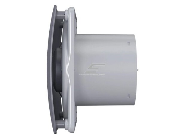 Ventiliatorius su atbuliniu vožtuvu | sklende | D125 | 230V | 200x200x123mm | IP24 | plastikinis | tamsiai pilkos spalvos | OIR5STP 2