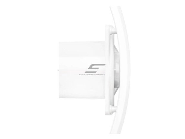 Ventiliatorius su atbuliniu vožtuvu | sklende | su valdikliu | D100 | 230V | 220x175x123mm | IP24 | plastikinis | baltos spalvos | BR4SHRM 1 Ventiliatorius su atbuliniu vožtuvu | sklende | su valdikliu | D100 | 230V | 220x175x123mm | IP24 | plastikinis | baltos spalvos | BR4SHRM 1