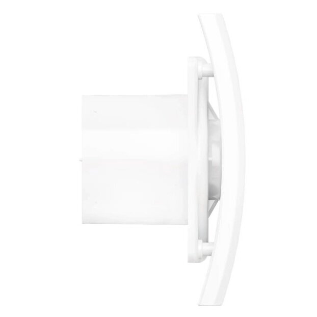 Fan with back-draught shutter | with controller | D100 | 230V | 220x175x123mm | IP24 | plastic | white | BR4SHRM 1 Fan with back-draught shutter | with controller | D100 | 230V | 220x175x123mm | IP24 | plastic | white | BR4SHRM 1