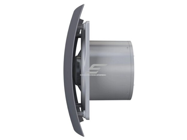 Ventiliatorius su atbuliniu vožtuvu | sklende | D125 | 230V | 237x190x137mm | IP24 | plastikinis | tamsiai pilkos spalvos | BR5STP 1 Ventiliatorius su atbuliniu vožtuvu | sklende | D125 | 230V | 237x190x137mm | IP24 | plastikinis | tamsiai pilkos spalvos | BR5STP 1