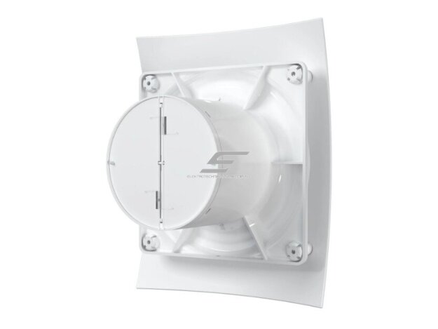 Ventiliatorius su atbuliniu vožtuvu | sklende | D100 | 230V | 220x175x123mm | IP24 | plastikinis | matinės baltos spalvos | BR4SMB 2 Ventiliatorius su atbuliniu vožtuvu | sklende | D100 | 230V | 220x175x123mm | IP24 | plastikinis | matinės baltos spalvos | BR4SMB 2