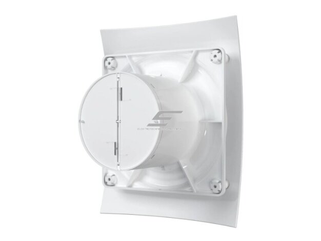 Ventiliatorius su atbuliniu vožtuvu | sklende | su valdikliu | D100 | 230V | 220x175x123mm | IP24 | plastikinis | baltos spalvos | BR4SHRM 2 Ventiliatorius su atbuliniu vožtuvu | sklende | su valdikliu | D100 | 230V | 220x175x123mm | IP24 | plastikinis | baltos spalvos | BR4SHRM 2