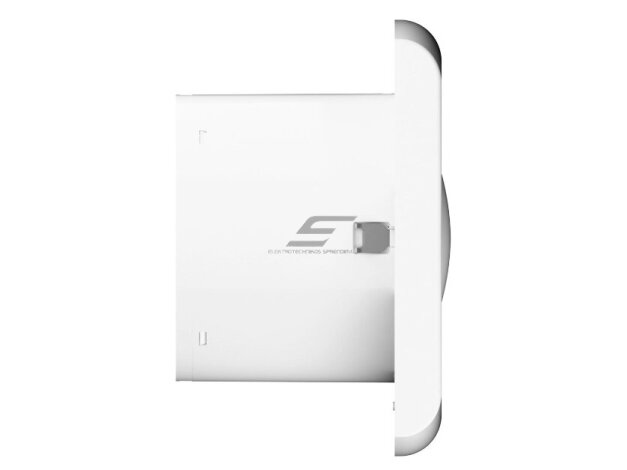 Ventiliatorius su atbuliniu vožtuvu | sklende | D100 | 230V | 151x151x70mm | IP24 | plastikinis | baltos spalvos | WD100S 2 Ventiliatorius su atbuliniu vožtuvu | sklende | D100 | 230V | 151x151x70mm | IP24 | plastikinis | baltos spalvos | WD100S 2