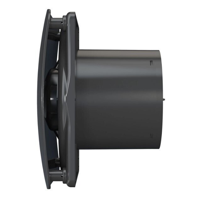 Ventilators ar atpakaļgaita aizbīdni | D100 | 230V | 170x170x118mm | IP24 | plastmasa | melna krāsa | OIR4SJ 1 Ventilators ar atpakaļgaita aizbīdni | D100 | 230V | 170x170x118mm | IP24 | plastmasa | melna krāsa | OIR4SJ 1