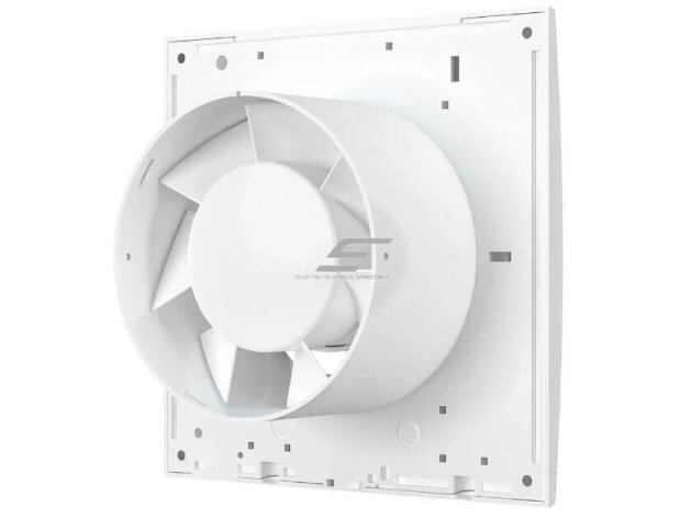 Ventiliatorius | D100 | 150x150x77mm | plastikas | balta 2 Ventiliatorius | D100 | 150x150x77mm | plastikas | balta 2
