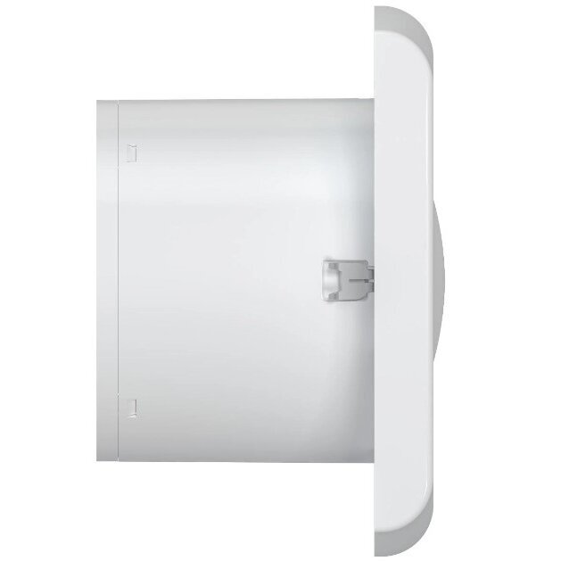 Ventilaator tagasivoolu klapiga | D100 | 230V | 151x151x70mm | IP24 | plastik | valge värv | WD100BB 1