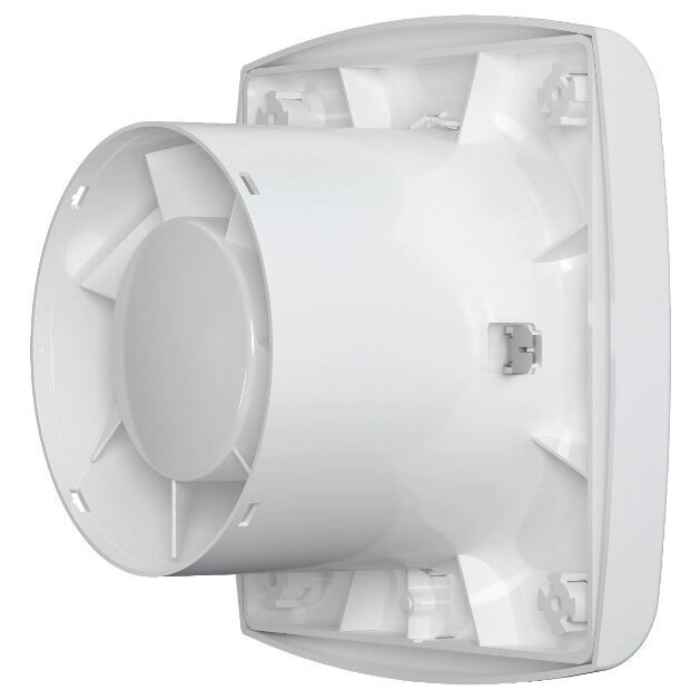 Ventilaator tagasivoolu klapiga | D100 | 230V | 151x151x70mm | IP24 | plastik | valge värv | WD100BB 2