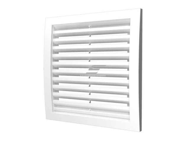 Ventiliacijos grotelės | vėdinimo sistemoms | 200x200mm | kvadratinės | nuimamos | balta spalva | plastikinės | 2020VGR