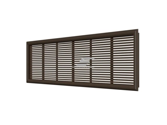 Ventiliacijos grotelės | vėdinimo sistemoms | 227x67mm | nuimamos | ruda spalva | 2307IPBR Ventiliacijos grotelės | vėdinimo sistemoms | 227x67mm | nuimamos | ruda spalva | 2307IPBR