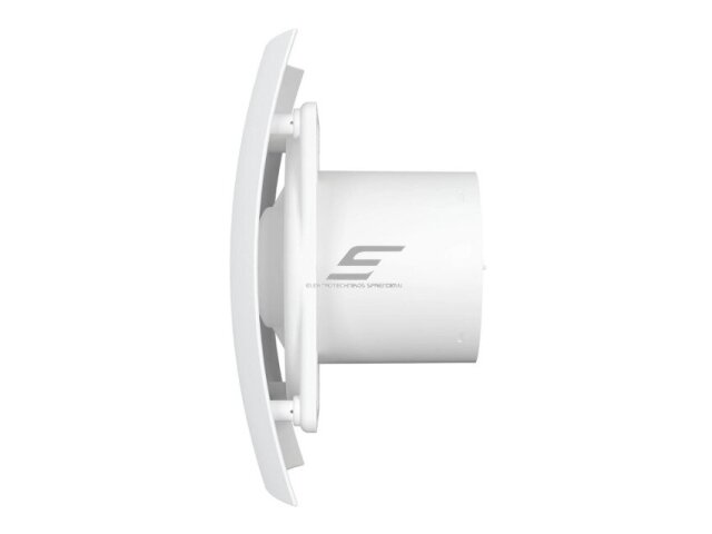 Ventiliatorius su atbuliniu vožtuvu | sklende | D100 | 230V | 220x175x123mm | IP24 | plastikinis | matinės baltos spalvos | BR4SMB 1 Ventiliatorius su atbuliniu vožtuvu | sklende | D100 | 230V | 220x175x123mm | IP24 | plastikinis | matinės baltos spalvos | BR4SMB 1
