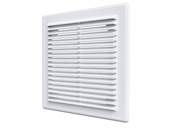 Ventiliacijos grotelės | vėdinimo sistemoms | 183x253mm | kvadratinės | nuimamos | balta spalva | plastikinės | A1825B Ventiliacijos grotelės | vėdinimo sistemoms | 183x253mm | kvadratinės | nuimamos | balta spalva | plastikinės | A1825B
