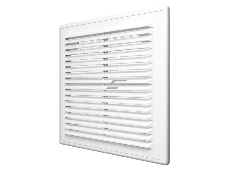 Ventiliacijos grotelės | vėdinimo sistemoms | 249x249mm | kvadratinės | nuimamos | balta spalva | plastikinės | 2525VGN Ventiliacijos grotelės | vėdinimo sistemoms | 249x249mm | kvadratinės | nuimamos | balta spalva | plastikinės | 2525VGN